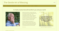 Desktop Screenshot of gentleartofblessing.org